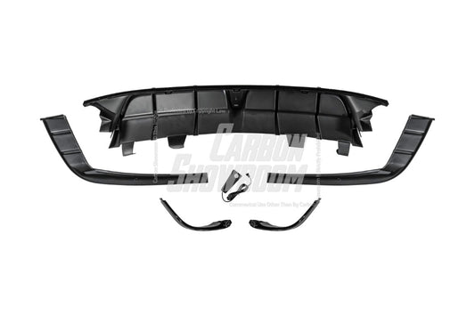 Honda Accord 10th 10.5th Gen 2018-2022 with Aftermarket Parts - V2 Style Rear Diffuser & Rear Canards PP from Yofer USA