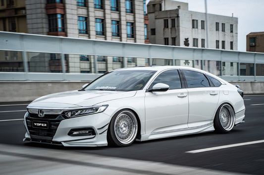 Honda Accord 10th Gen Pre-facelift 2018 2019 2020 with Aftermarket Parts - Package C PP Polypropylene & ABS from Yofer USA