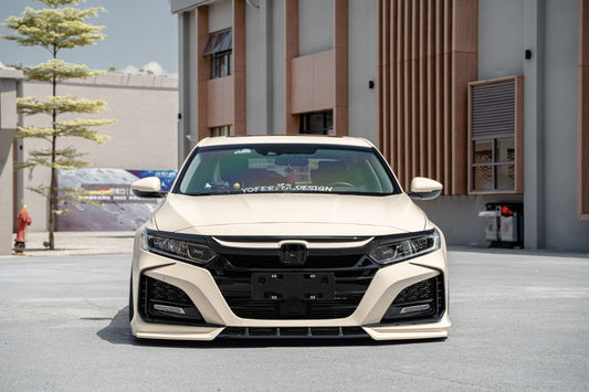 Honda Accord 10th Gen Pre-facelift 2018 2019 2020 with Aftermarket Parts - Package A PP Polypropylene & ABS from Yofer USA