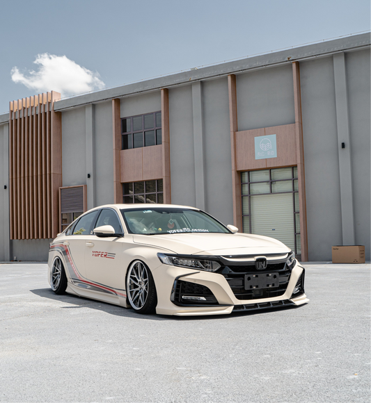 Honda Accord 10th Gen Pre-facelift 2018 2019 2020 with Aftermarket Parts - Package A PP Polypropylene & ABS from Yofer USA