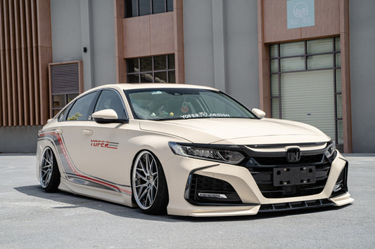Honda Accord 10th Gen Pre-facelift 2018 2019 2020 with Aftermarket Parts - Package A PP Polypropylene & ABS from Yofer USA