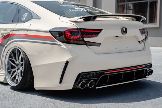Honda Accord 10th Gen Pre-facelift 2018 2019 2020 with Aftermarket Parts - Package A PP Polypropylene & ABS from Yofer USA