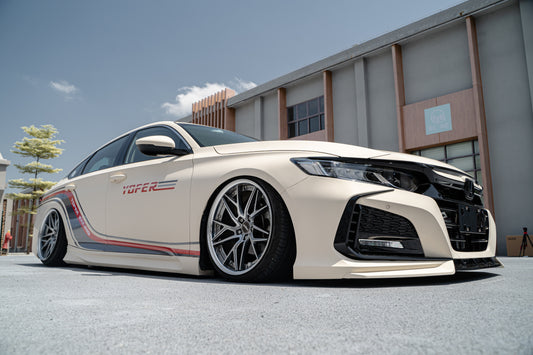 Honda Accord 10th Gen Pre-facelift 2018 2019 2020 with Aftermarket Parts - Package A PP Polypropylene & ABS from Yofer USA