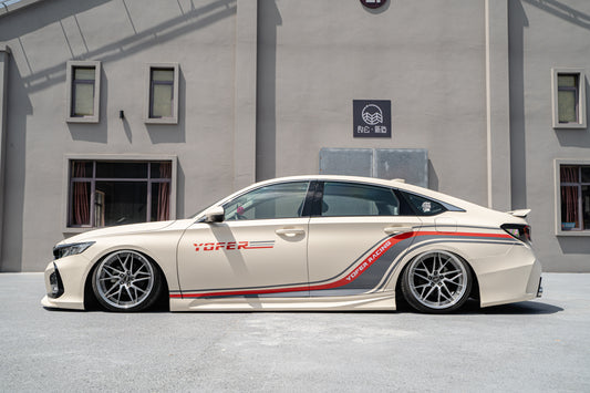 Honda Accord 10th Gen Pre-facelift 2018 2019 2020 with Aftermarket Parts - Package A PP Polypropylene & ABS from Yofer USA