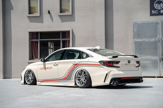 Honda Accord 10th Gen Pre-facelift 2018 2019 2020 with Aftermarket Parts - Package A PP Polypropylene & ABS from Yofer USA