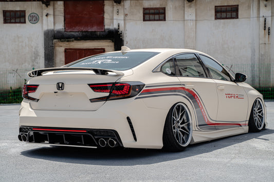 Honda Accord 10th Gen Pre-facelift 2018 2019 2020 with Aftermarket Parts - Package A PP Polypropylene & ABS from Yofer USA