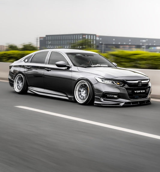 Honda Accord 10th Gen Pre-facelift 2018 2019 2020 with Aftermarket Parts - Package B PP Polypropylene &  ABS from Yofer USA