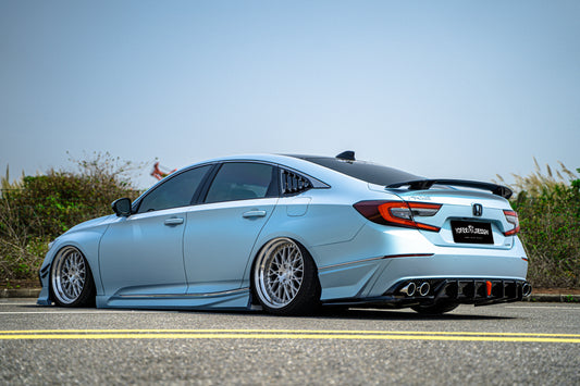 Honda Accord 10.5th Gen facelift 2021 2022 with Aftermarket Parts - Package A PP Polypropylene & ABS from Yofer USA