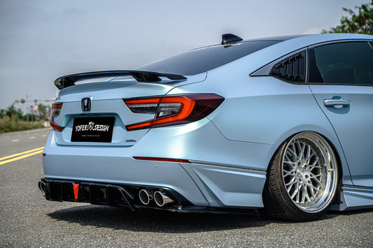 Honda Accord 10.5th Gen facelift 2021 2022 with Aftermarket Parts - Package A PP Polypropylene & ABS from Yofer USA