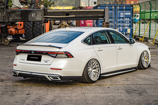 Honda Accord 11th Gen CY1 CY2 2023 2024 with Aftermarket Parts - Rear Diffuser PP from Yofer USA