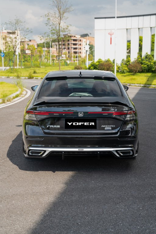Honda Accord 11th Gen CY1 CY2 2023 2024 with Aftermarket Parts - Rear Diffuser PP from Yofer USA