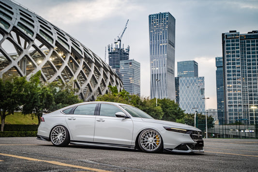 Honda Accord 11th Gen CY1 CY2 2023 2024 with Aftermarket Parts - Side Skirts PP from Yofer USA