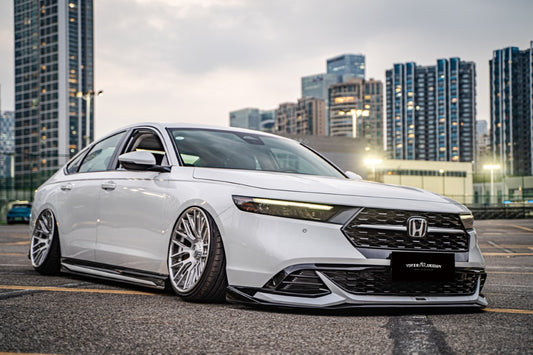Honda Accord 11th Gen CY1 CY2 2023 2024 with Aftermarket Parts - Front Lip PP from Yofer USA