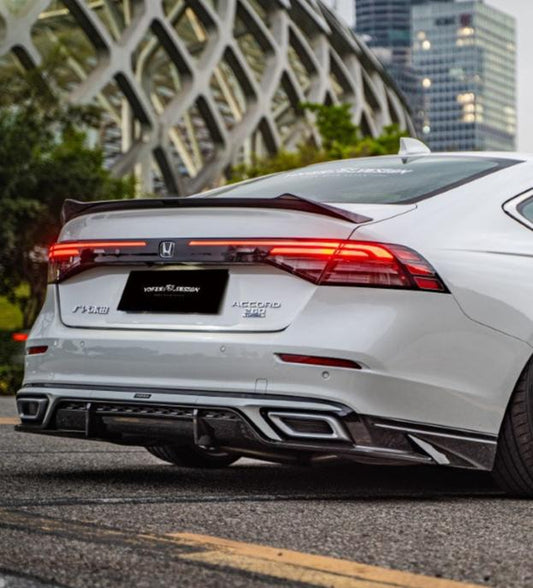 Honda Accord 11th Gen CY1 CY2 2023 2024 with Aftermarket Parts - Rear Diffuser PP from Yofer USA
