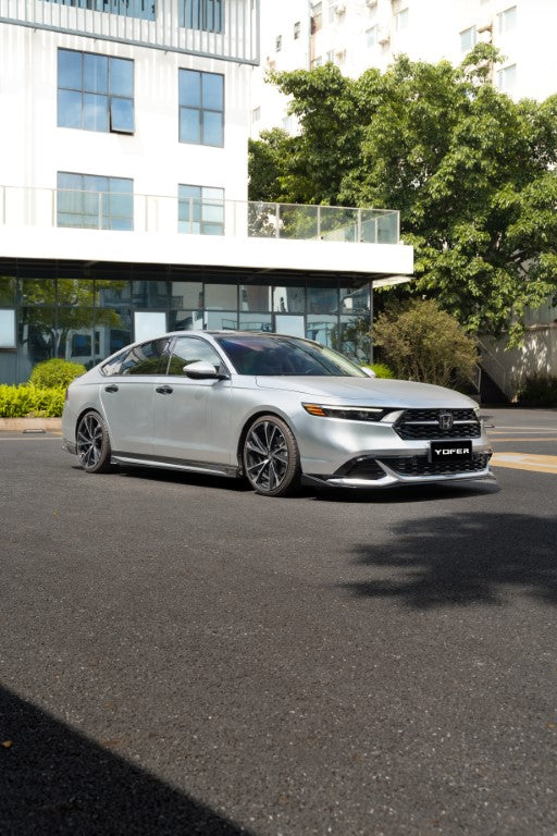Honda Accord 11th Gen CY1 CY2 2023 2024 with Aftermarket Parts - Side Skirts PP from Yofer USA