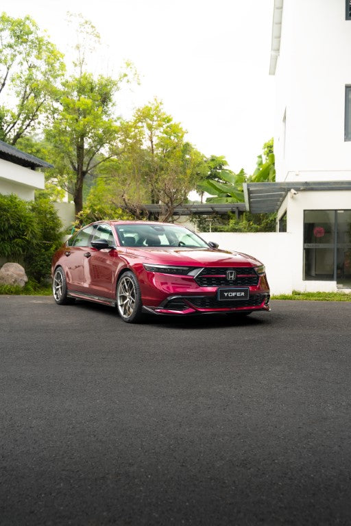 Honda Accord 11th Gen CY1 CY2 2023 2024 with Aftermarket Parts - Side Skirts PP from Yofer USA