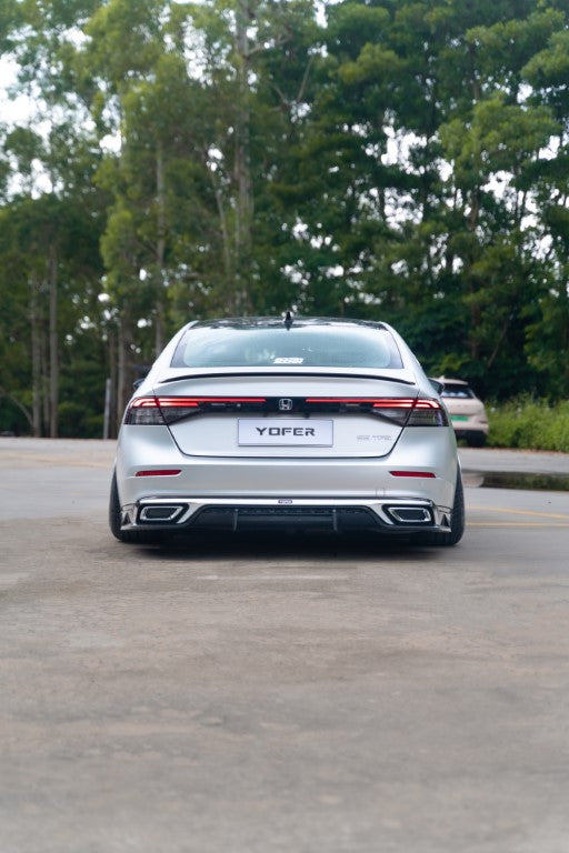 Honda Accord 11th Gen CY1 CY2 2023 2024 with Aftermarket Parts - Rear Lip Spoiler ABS from Yofer USA
