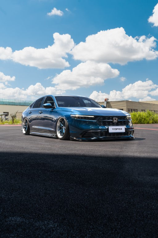 Honda Accord 11th Gen CY1 CY2 2023 2024 with Aftermarket Parts - Side Skirts PP from Yofer USA