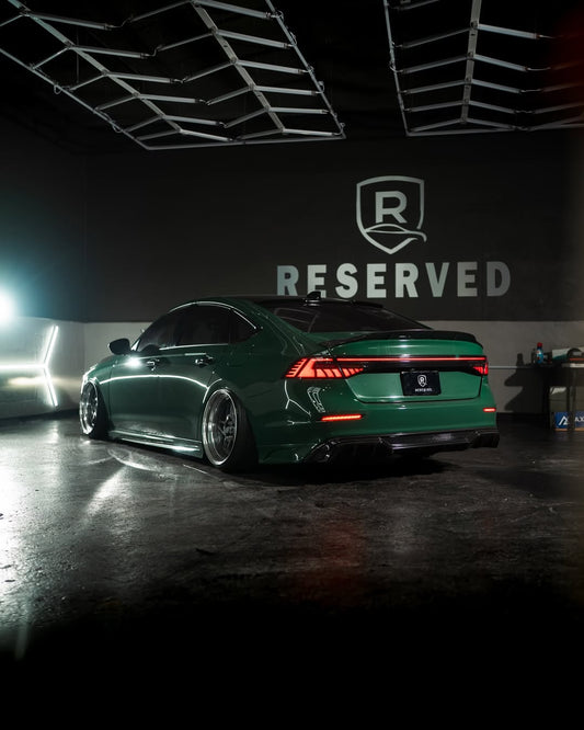 Honda Accord 11th Gen CY1 CY2 2023 2024 with Aftermarket Parts - Side Skirts PP from Yofer USA