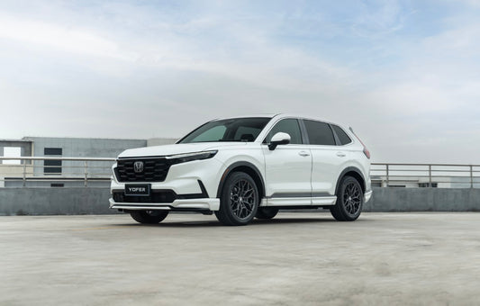 Honda CR-V 6th Gen 2023-ON with Aftermarket Parts - Front Lip Splitter PP from Yofer USA