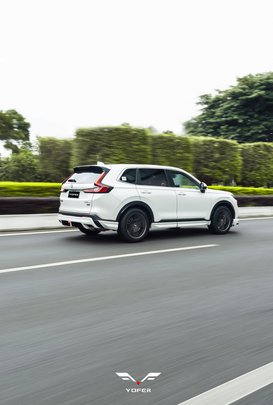 Honda CR-V 6th Gen 2023 2024 with Aftermarket Parts - Rear Canards & Diffuser PP from Yofer USA