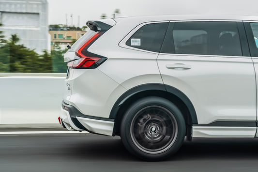 Honda CR-V 6th Gen 2023 2024 with Aftermarket Parts - Rear Canards & Diffuser PP from Yofer USA