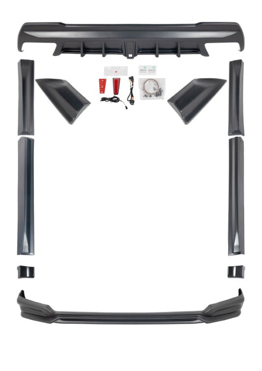 Honda CR-V 6th Gen 2023-ON with Aftermarket Parts - Full Body Kit PP Polypropylene from Yofer USA