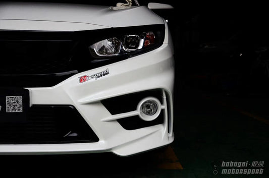 Honda Civic 10th Gen FC1 FC2 FC5 FC6 2016-2021 FC3 FC4 2017-2021 & Civic 10th Gen FK7 2017-2021 with Aftermarket Parts - Front Bumper PP from Yofer USA