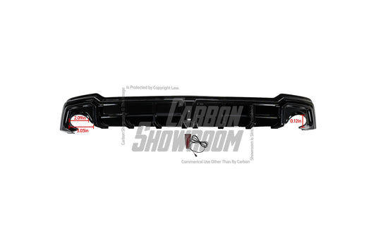Honda Civic 11th Gen FE1 FE2 FE4 2022-ON with Aftermarket Parts - Rear Diffuser & Canards PP from Yofer USA
