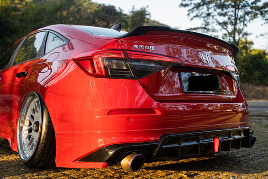 Honda Civic 11th Gen FE1 FE2 FE4 2022-ON Sedan with Aftermarket Parts - Package A PP Polypropylene & ABS from Yofer USA