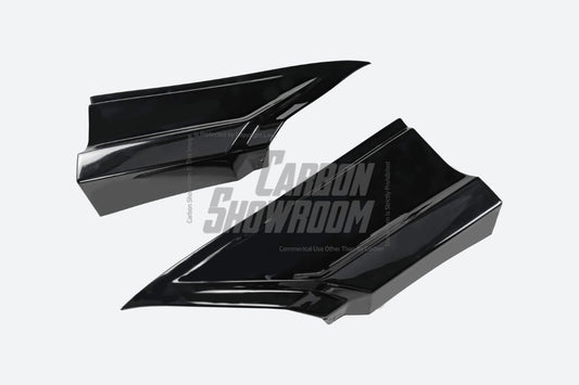 Honda Civic 11th Gen FE1 FE2 FE4 2022 2023 2024 with Aftermarket Parts - Rear Diffuser & Canards PP from Yofer USA