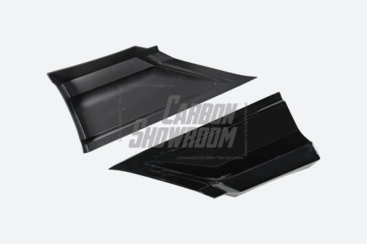Honda Civic 11th Gen FE1 FE2 FE4 2022 2023 2024 with Aftermarket Parts - Rear Diffuser & Canards PP from Yofer USA