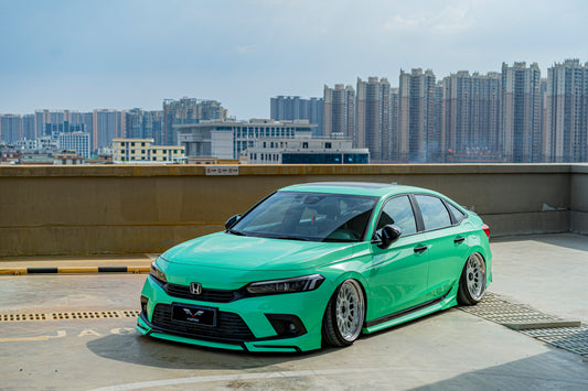 Honda Civic 11th Gen FE1 FE2 FE4 2022-ON Sedan with Aftermarket Parts - Package A PP Polypropylene & ABS from Yofer USA