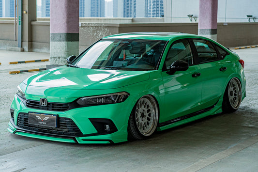 Honda Civic 11th Gen FE1 FE2 FE4 2022-ON Sedan with Aftermarket Parts - Package A PP Polypropylene & ABS from Yofer USA