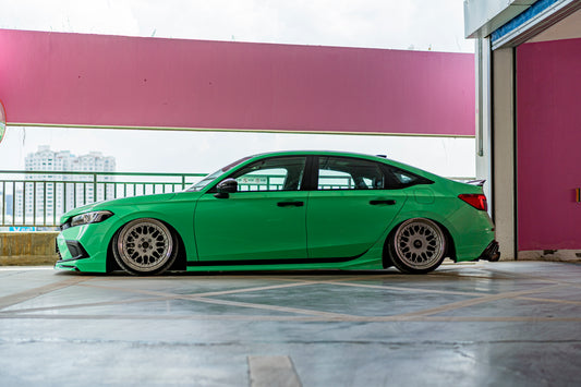 Honda Civic 11th Gen FE1 FE2 FE4 2022-ON Sedan with Aftermarket Parts - Package A PP Polypropylene & ABS from Yofer USA
