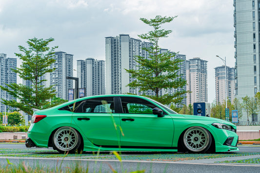 Honda Civic 11th Gen FE1 FE2 FE4 2022-ON Sedan with Aftermarket Parts - Package A PP Polypropylene & ABS from Yofer USA