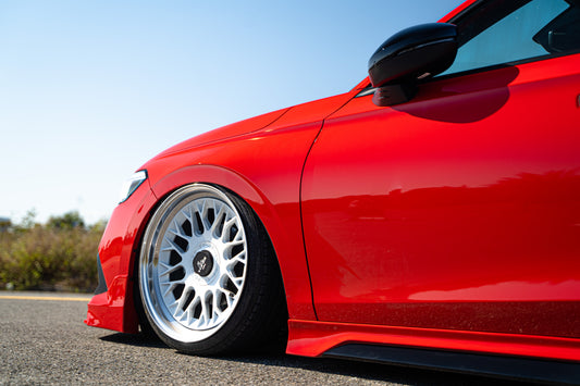 Honda Civic 11th Gen FE1 FE2 FE4 2022-ON Sedan with Aftermarket Parts - Package A PP Polypropylene & ABS from Yofer USA