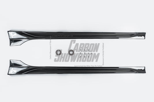 Honda Civic 11th Gen FE1 FE2 FE4 2022 2023 2024 & Civic 11th Gen FL1 FL2 FL4 2022 2023 2024 with Aftermarket Parts - V2 Style Side Skirts PP from Yofer USA