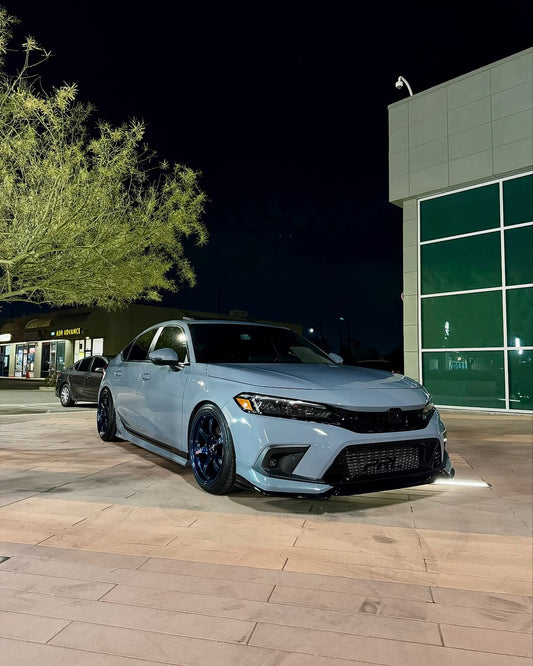 Honda Civic 11th Gen FE1 FE2 FE4 2022-ON & Civic 11th Gen FL1 FL2 FL4 2022-ON with Aftermarket Parts - Side Skirts PP from Yofer USA