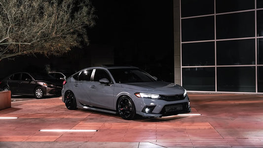 Honda Civic 11th Gen FE1 FE2 FE4 2022-ON & Civic 11th Gen FL1 FL2 FL4 2022-ON with Aftermarket Parts - Side Skirts PP from Yofer USA