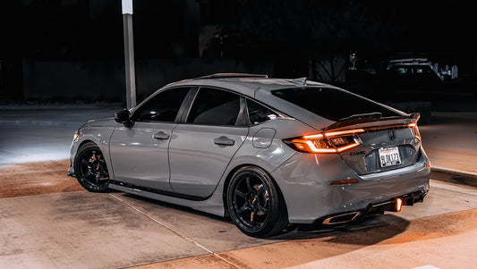 Honda Civic 11th Gen FE1 FE2 FE4 2022-ON & Civic 11th Gen FL1 FL2 FL4 2022-ON with Aftermarket Parts - Side Skirts PP from Yofer USA