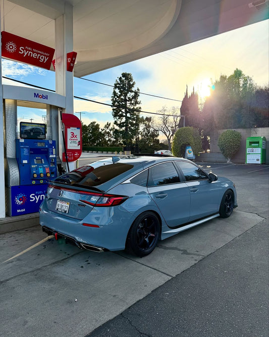 Honda Civic 11th Gen FE1 FE2 FE4 2022-ON & Civic 11th Gen FL1 FL2 FL4 2022-ON with Aftermarket Parts - Side Skirts PP from Yofer USA