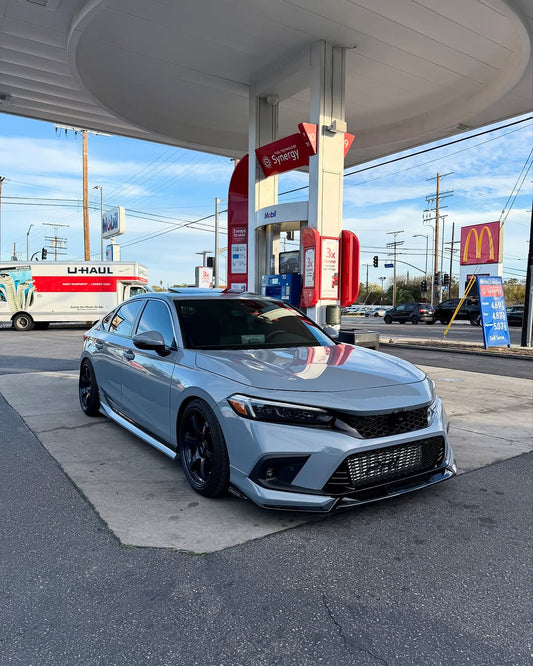 Honda Civic 11th Gen FE1 FE2 FE4 2022-ON & Civic 11th Gen FL1 FL2 FL4 2022-ON with Aftermarket Parts - Side Skirts PP from Yofer USA