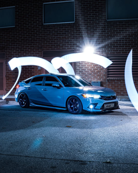Honda Civic 11th Gen FE1 FE2 FE4 2022-ON & Civic 11th Gen FL1 FL2 FL4 2022-ON with Aftermarket Parts - Side Skirts PP from Yofer USA