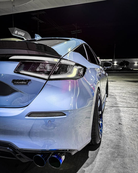 Honda Civic 11th Gen FL1 FL2 FL4 2022-ON with Aftermarket Parts - Rear Diffuser PP from Yofer USA
