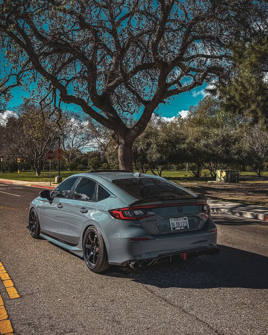 Honda Civic 11th Gen FE1 FE2 FE4 2022-ON & Civic 11th Gen FL1 FL2 FL4 2022-ON with Aftermarket Parts - Side Skirts PP from Yofer USA