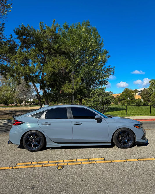 Honda Civic 11th Gen FE1 FE2 FE4 2022-ON & Civic 11th Gen FL1 FL2 FL4 2022-ON with Aftermarket Parts - Side Skirts PP from Yofer USA