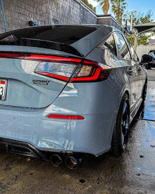 Honda Civic 11th Gen FL1 FL2 FL4 2022-ON with Aftermarket Parts - Rear Diffuser PP from Yofer USA