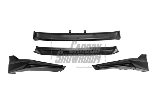 Honda Civic 11th Gen FE1 FE2 FE4 2022 2023 2024 & Civic 11th Gen FL1 FL2 FL4 2022 2023 2024 with Aftermarket Parts - V1 Front Lip Splitter PP from Yofer USA