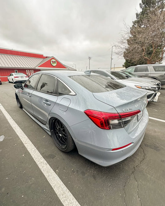 Honda Civic 11th Gen FE1 FE2 FE4 2022-ON & Civic 11th Gen FL1 FL2 FL4 2022-ON with Aftermarket Parts - Side Skirts PP from Yofer USA